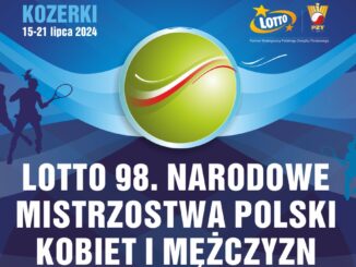 Oficjalny plakat 98. Narodowych Mistrzostw Polski w Tenisie