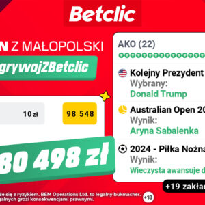 betclic - kupon